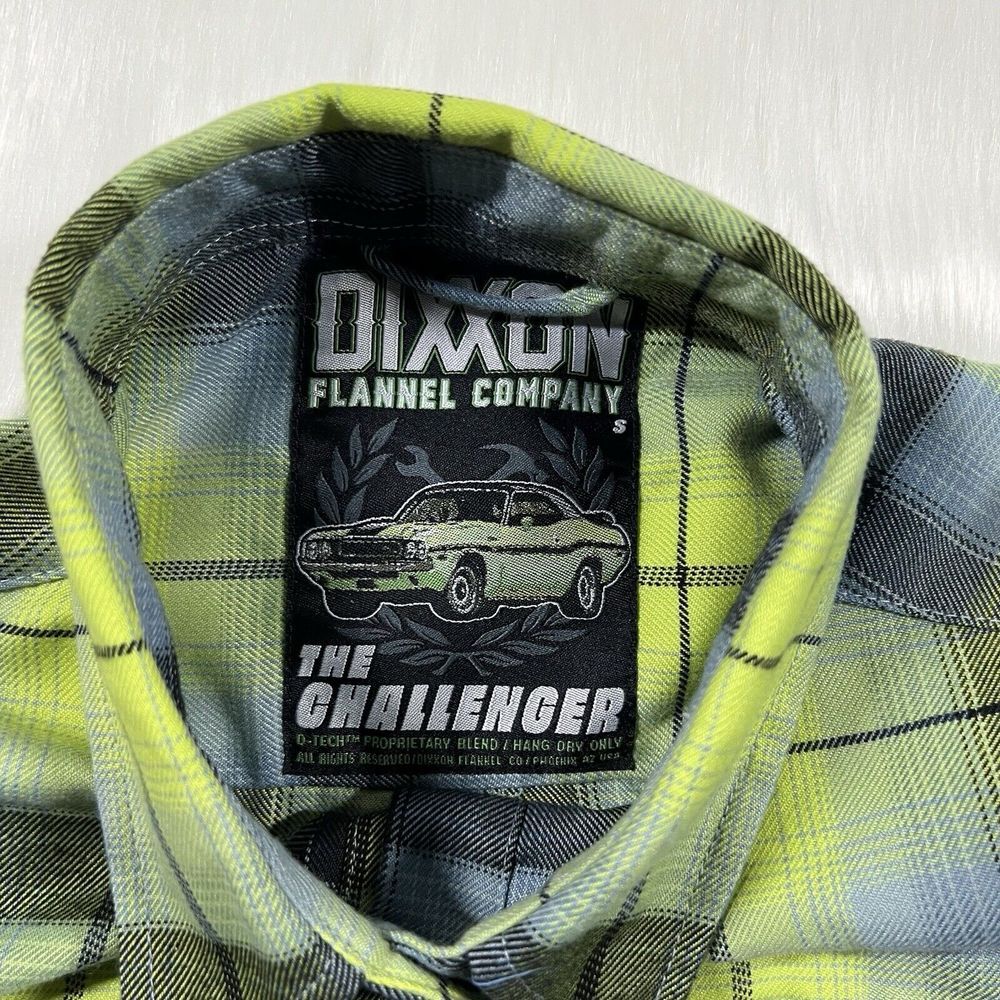 Dixxon Women's Size Small Plaid‎ The Challenger Flannel Shirt Top - Picture 6 of 9